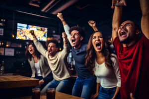 this is how sports bars sync tvs together